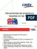 Herramientas de Enseñanza Basadas en Las TIC 2010