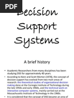 Decision Support Systems