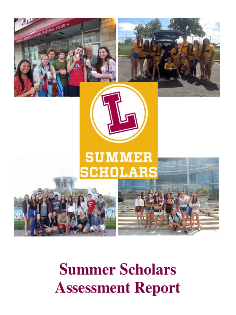 Summer Scholars Program Assessment Report | PDF | Educational ...