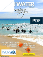 Open Water Swimming Magazine - Sample Issue - Featuring 2014 Global Open Water Swimming Conference in Glasgow, Scotland