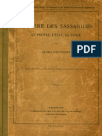 Arthur Christensen / L'empire Des Sassanides Le Peuple, LÉtat, La Cour 1907