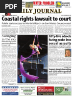 Coastal Rights Lawsuit To Court: Wwaatteerr Pprroobblleemm