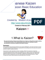 Japanese Kaizen: Chap1 - Kaizen Basic Education