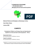 National Bio Energy Policy Ghana