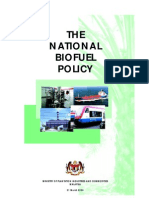 Malaysia Biofuel Policy