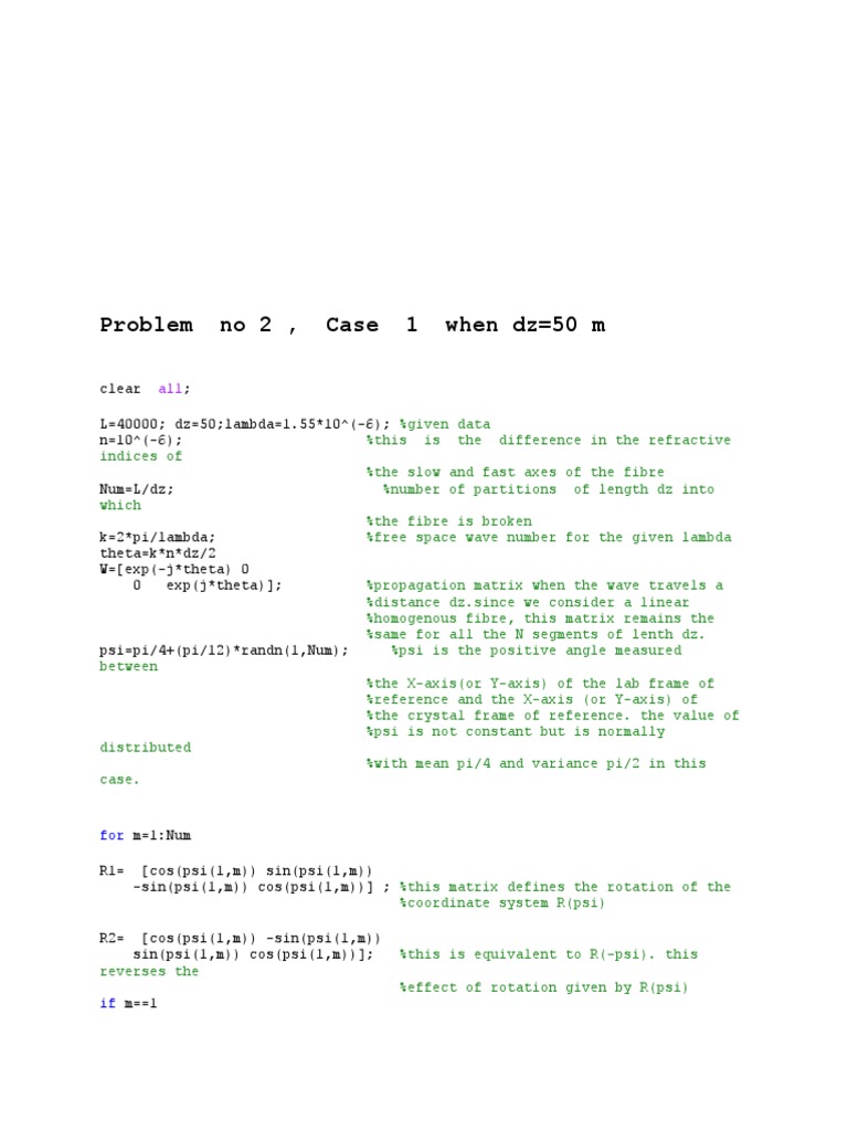 Problem No 2, Case 1 When DZ 50 M Descargar gratis PDF Cartesian