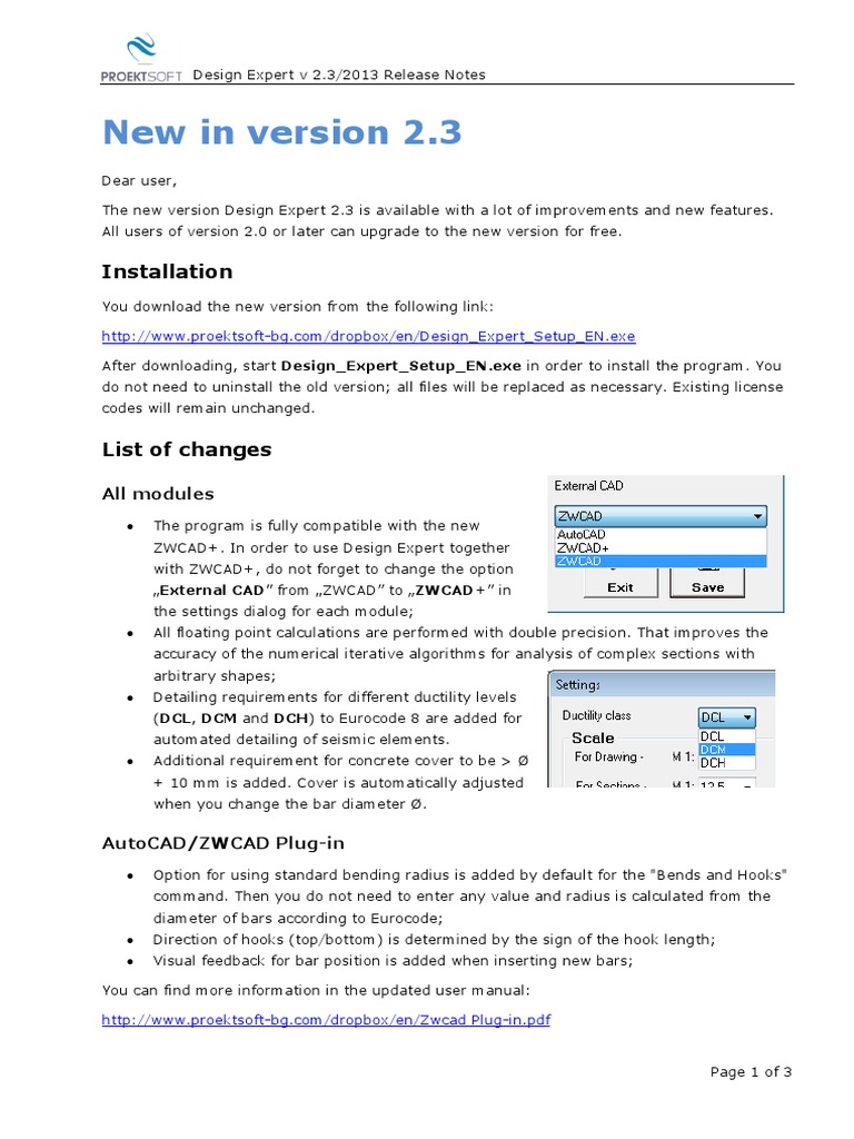 Design Expert 2.3 Release Notes | PDF
