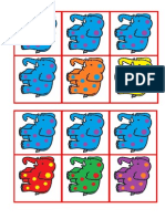 Domino Verschillende Olifanten