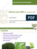 Biofuel and CDM - Multiple Asian Countries