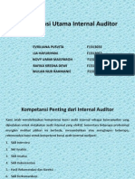 RMK Pengamen Kompetensi Utama Internal Auditor