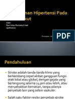 Penanganan Hipertensi Pada Stroke Akut