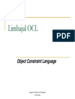 Limbajul OCL: Object Constraint Language