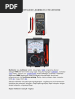 Download Pengertian Dan Fungsi Multimeter Atau Multitester by Nurul Khoiriyah SN221576964 doc pdf