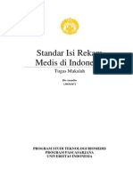 Standar Isi Rekam Medis Di Indonesia