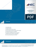 Encuesta NSE 2011: Caracterización de estratos socioeconómicos en 5 ciudades de Ecuador