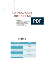 formulacion ibuprofeno