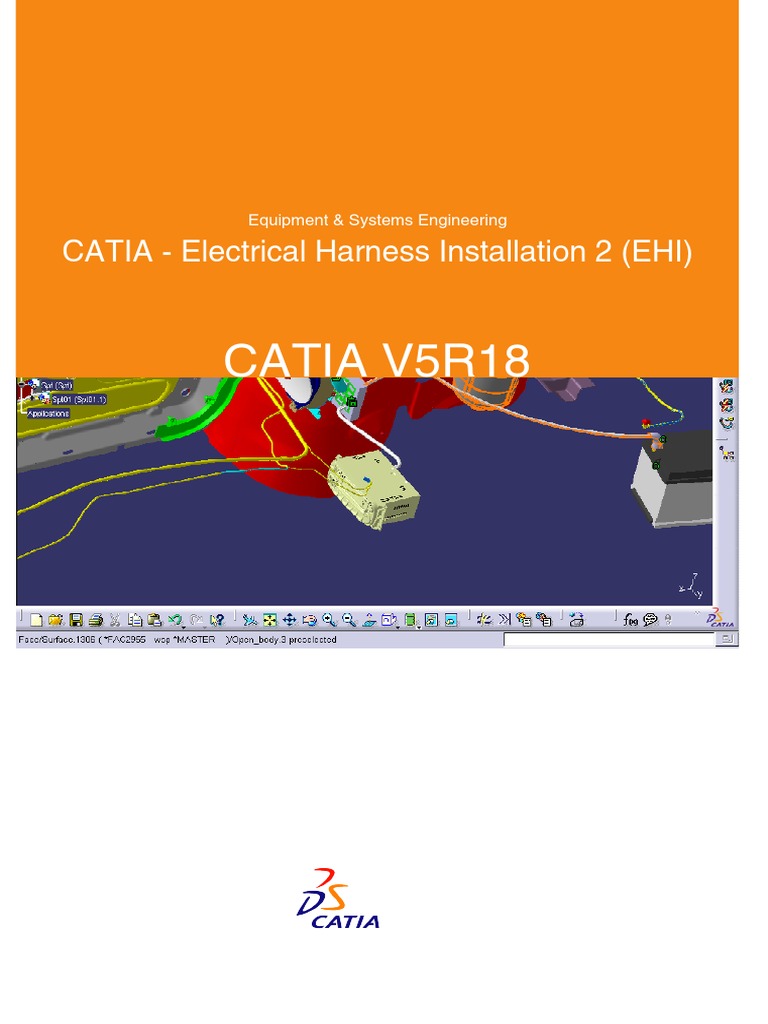 CATIA Electrical Harness Installation 2 (EHI) PDF Systems Engineering Computing