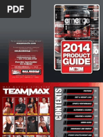 Download 2014 Max Muscle Sports Nutrition Product Guide by Rich Carr SN221590519 doc pdf