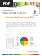 Experiential Learning Theory | PDF | Learning Styles | Learning