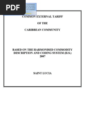 Hs 2007 Customs Tariff Tuna Textiles