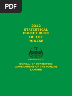 Punjab Development Statistics 2012