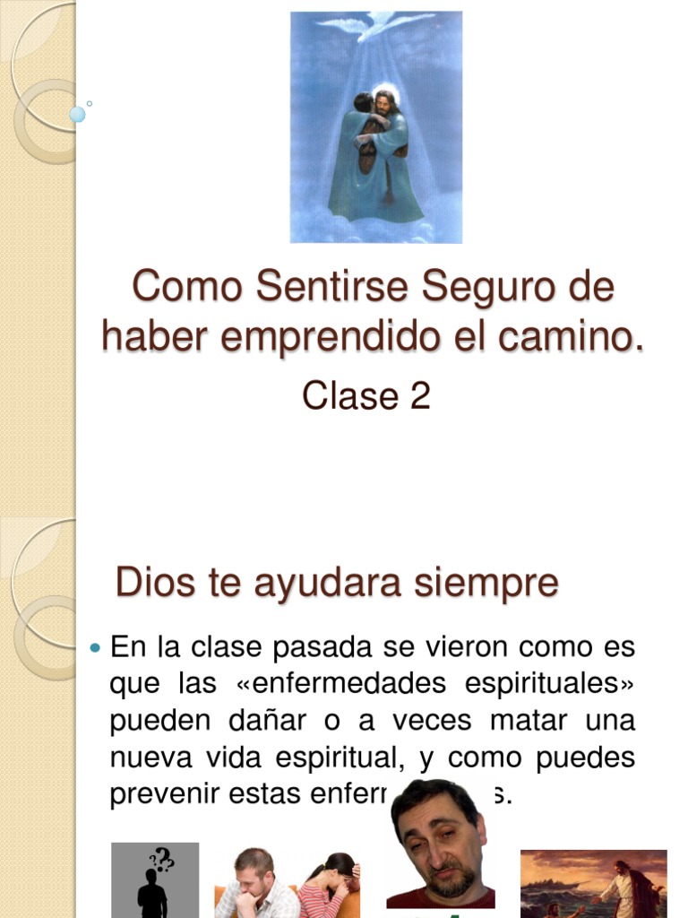 Cómo Sentirse Seguro en la Fe | PDF | Oración | Cristo (título)