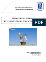 Ethique de La Finance Et Finance Islamique[1]