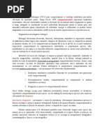 Curs Etologie Biologie Zi | PDF