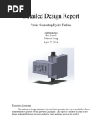 detailed design report