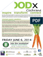 Food x Poster Cochrane, Alberta
