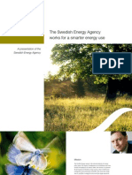 Swedish Energy Agency: Guide For Smarter Energy Use
