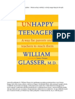 William Glasser - Nesretni Tinejdžeri - Način Na Koji Roditelji I Učitelji Mogu Doprijeti Do Njih