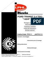 Manual Ford Transit 2.4 Tdci - Compr
