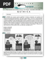 Simulado Química 10.04.2014 - 1º Ano IDB