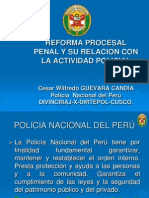 Reforma Procesal Penal y Su Relación Con La PNP PERÙ