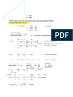 Cek Perhitungan Balok Lidah PDF