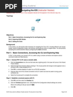 2.1.4.8 Packet Tracer - Navigating the IOS Instructions IG