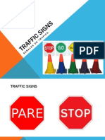 137426131 Traffic Signs Spanish English