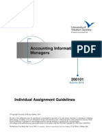 AIM - Individual Assignment Guidelines (Final) - Autumn 2014