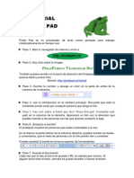 Tutorial PIRATE PAD PDF