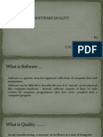 Software quality