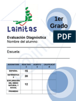 1er Grado - Diagnóstico