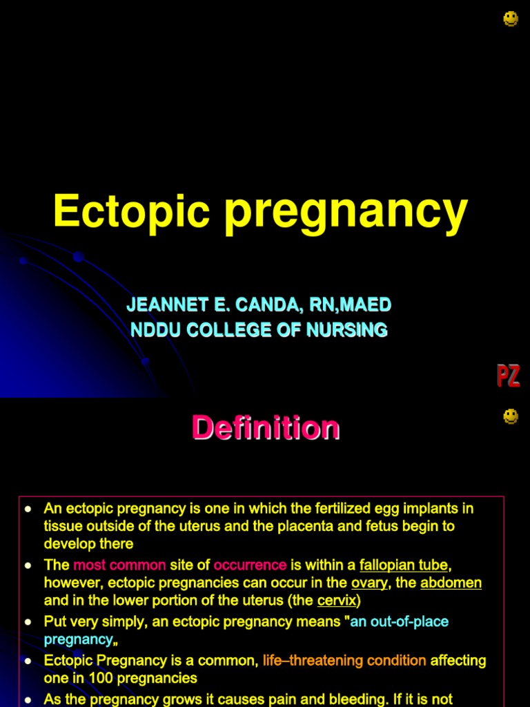 Ectopic Pregnancy | PDF | Uterus | Pregnancy