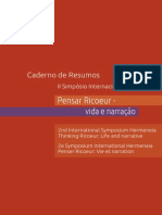 Caderno de Resumos - II SIHermeneia 2013