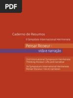 Caderno de Resumos - II SIHermeneia 2013