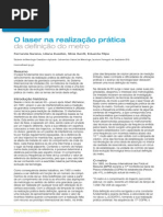 O Laser Na Realização Prática Da DDefinição Do Metro