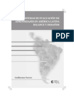100. Sistemas de Evaluación de Aprendizajes en América Latina