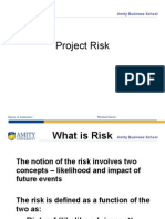 Project Risk: Amity Business School