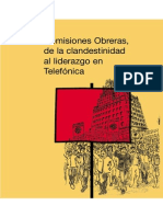 Comisiones Obreras, de La Clandestinidad Al Liderazgo en Telefonica