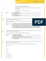 EVALUACIONES Nacional Respuestas